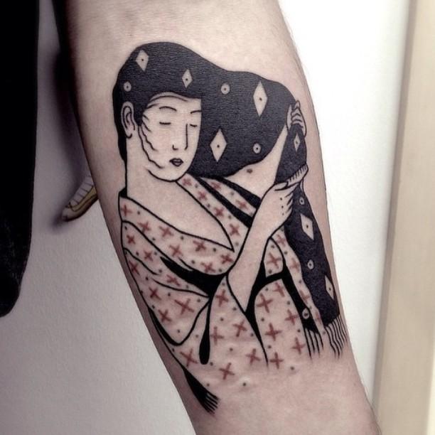 tatouage geisha 03
