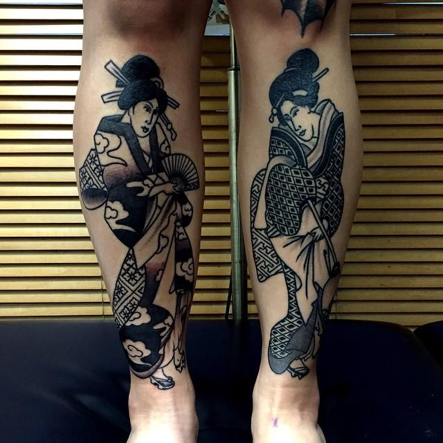 tatouage geisha 07