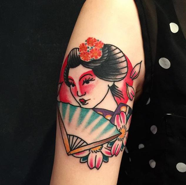 tatouage geisha 121