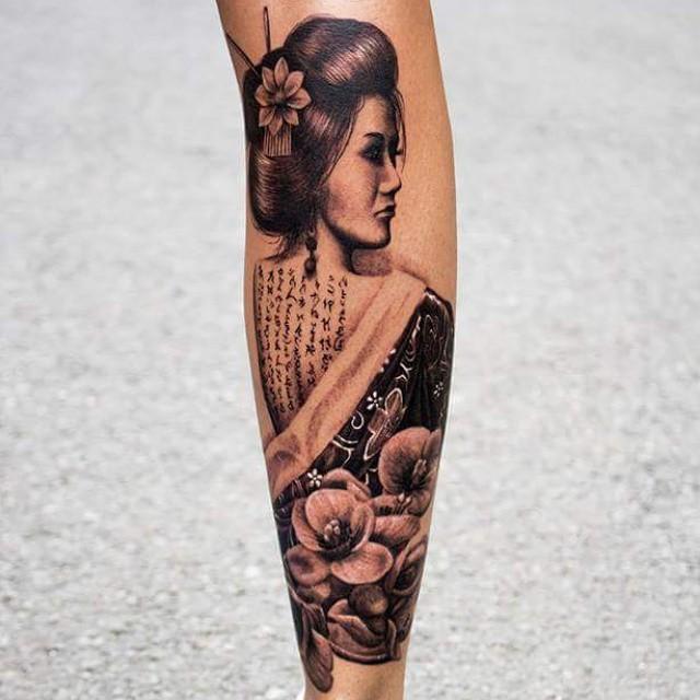 tatouage geisha 17