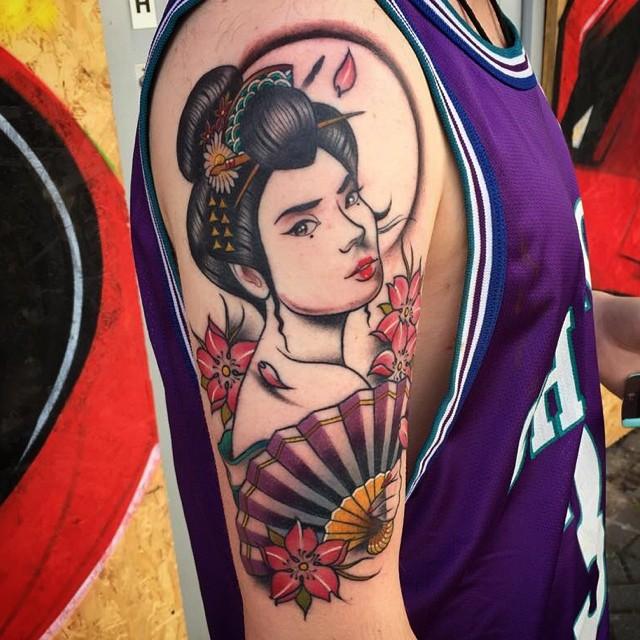 tatouage geisha 25