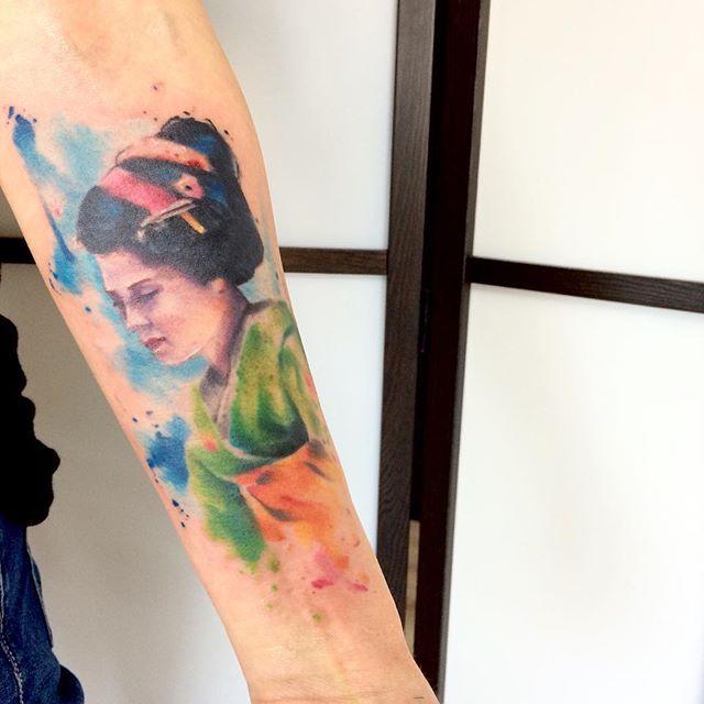 tatouage geisha 69