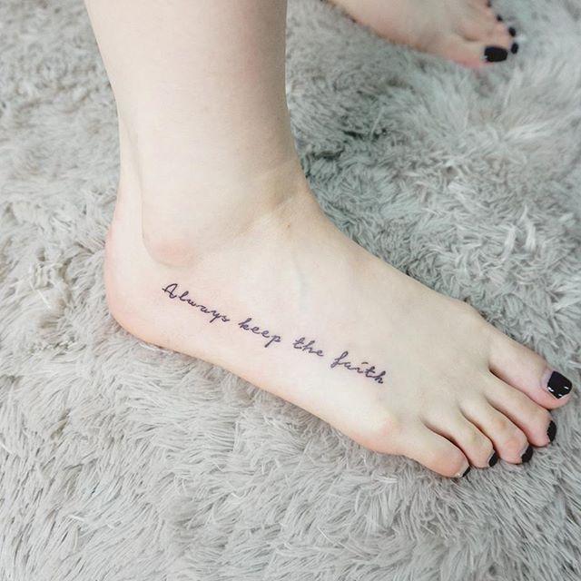 tatouage phrase 101