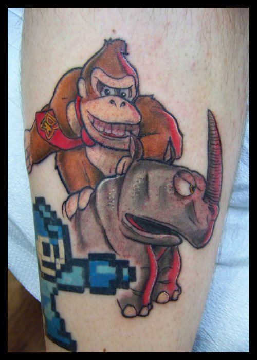 20 tatouage jeu video