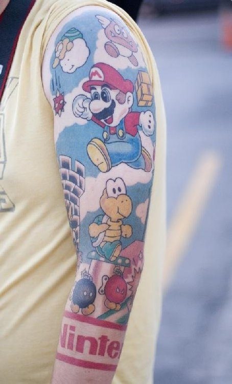 22 tatouage jeu video
