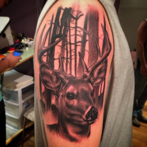 tatouage chasse chasseurs 323