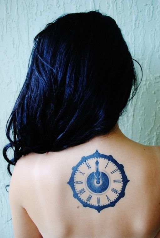 tatouage horloge montre 99
