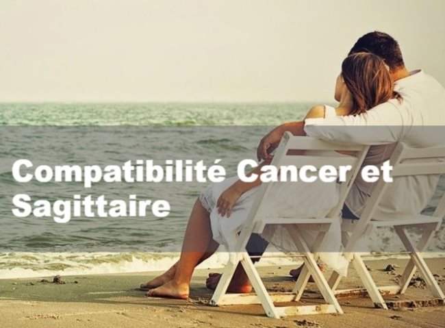 Compatibilité amoureuse entre Cancer et Sagittaire