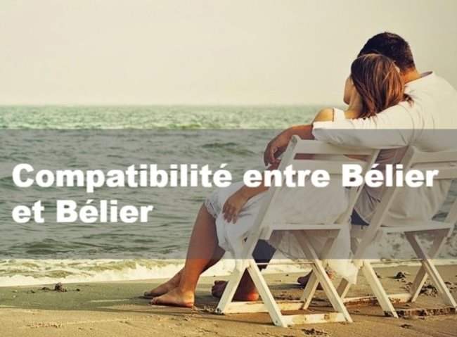 Homme Bélier et Femme Bélier - Compatibilité en amour