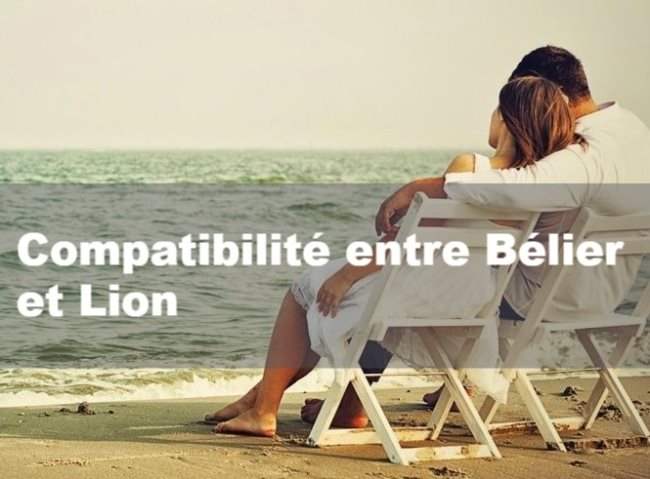 Compatibilité amoureuse entre Bélier et Lion