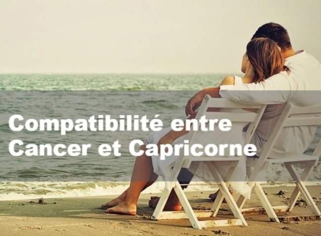 Compatibilité amoureuse entre Cancer et Capricorne