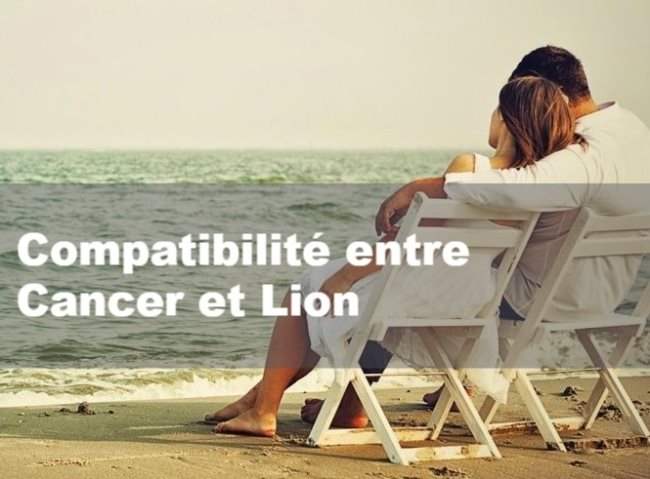 Compatibilité amoureuse entre Cancer et Lion