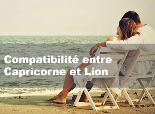 Compatibilité amoureuse entre Capricorne et Lion