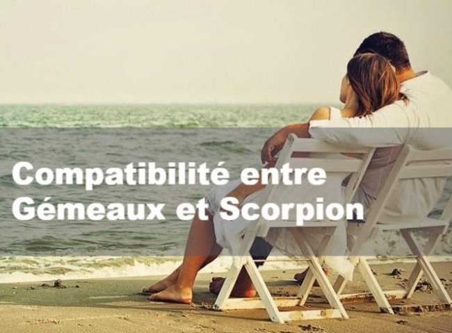 Compatibilité amoureuse entre Gémeaux et Scorpion