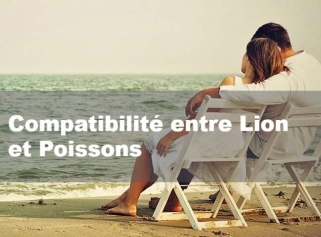 Compatibilité amoureuse entre Lion et Poissons