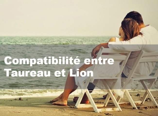 Compatibilité amoureuse entre Taureau et Lion