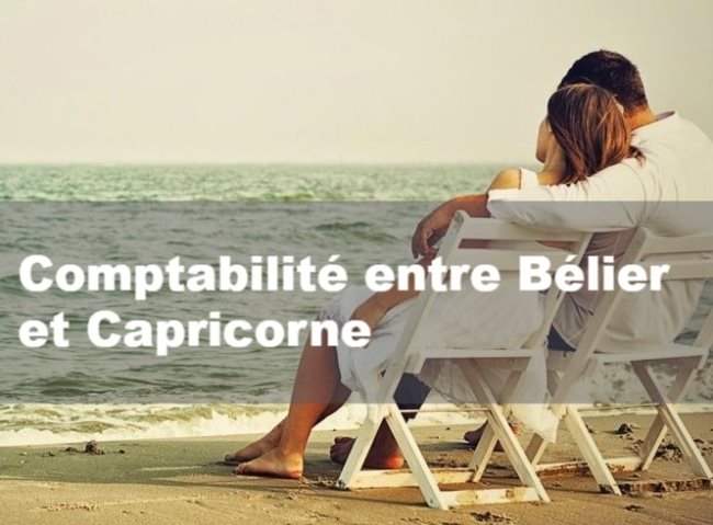 Compatibilité amoureuse entre Bélier et Capricorne