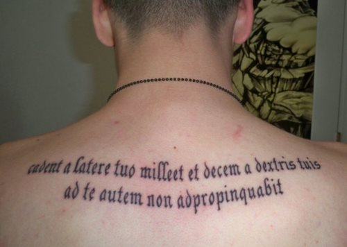06 tatouage phrase