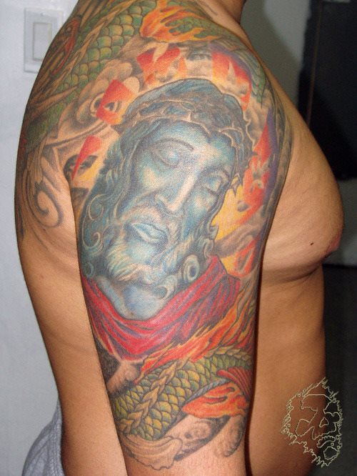 tatouage religieux photo 04