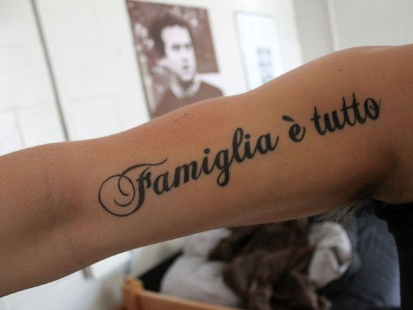Idées de phrases en italien pour tatouages