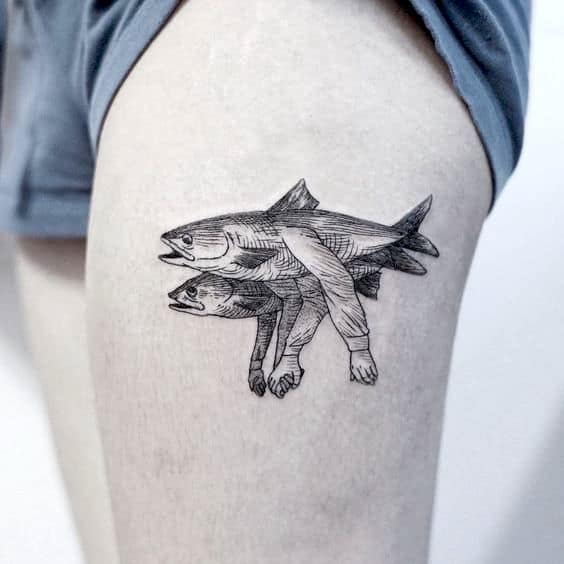 tatouage poissons 11