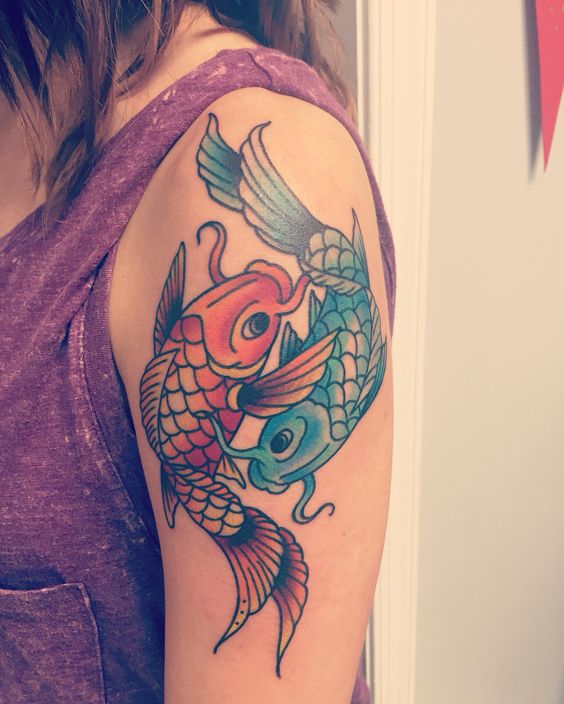 tatouage poissons 120