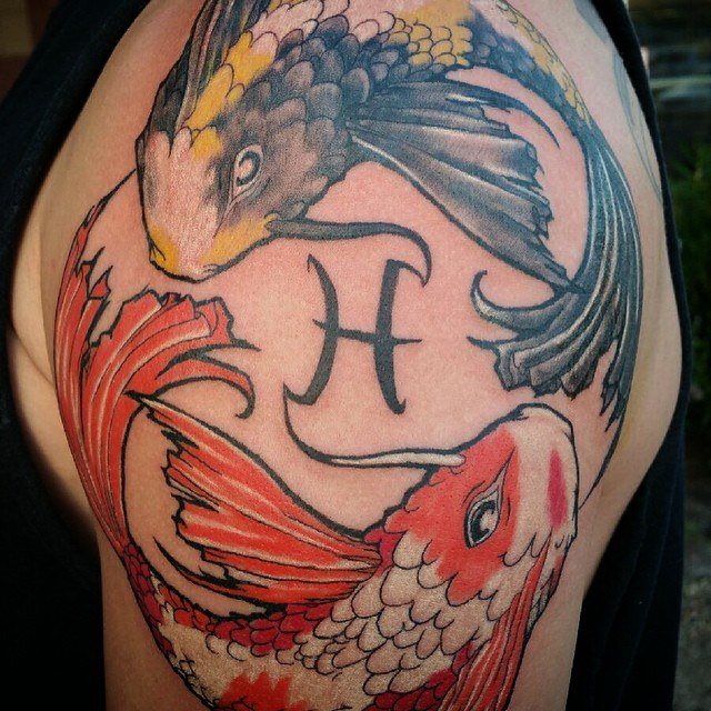 tatouage poissons 144