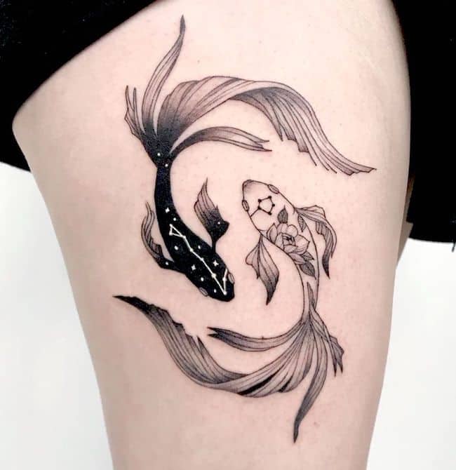 tatouage poissons 37