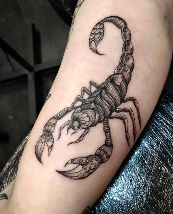tatouage scorpion 11
