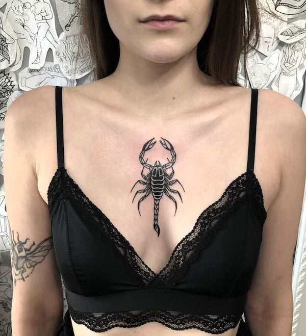 tatouage scorpion 13