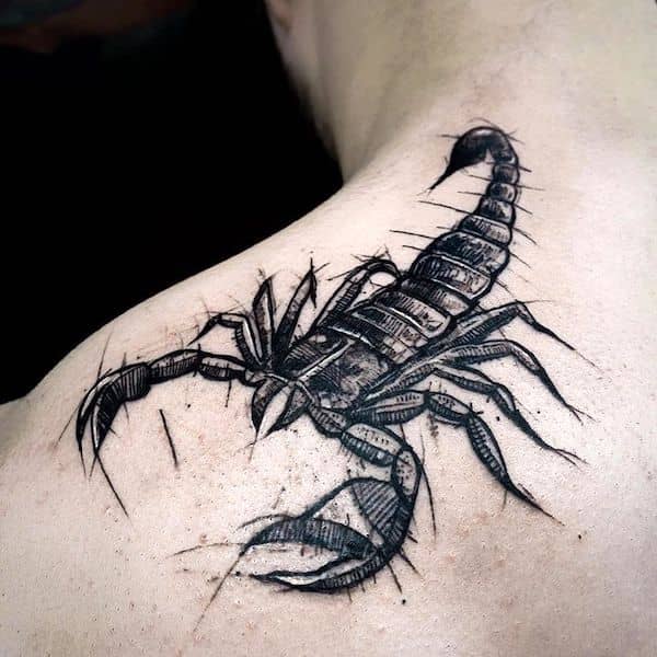 tatouage scorpion 16