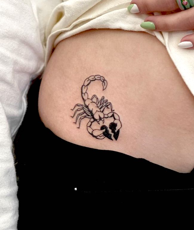 tatouage scorpion 61