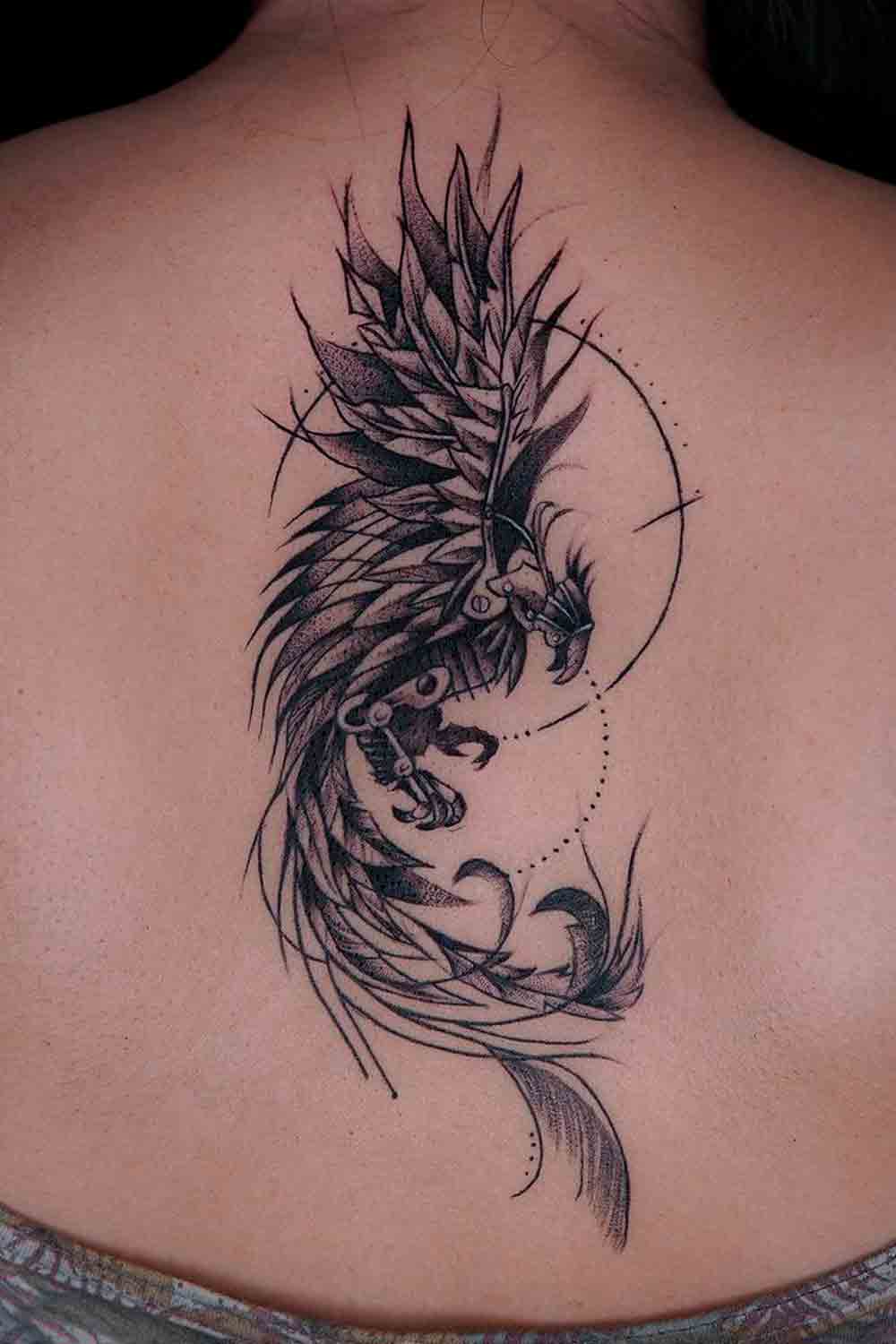 tatouage masculin del phoenix 08