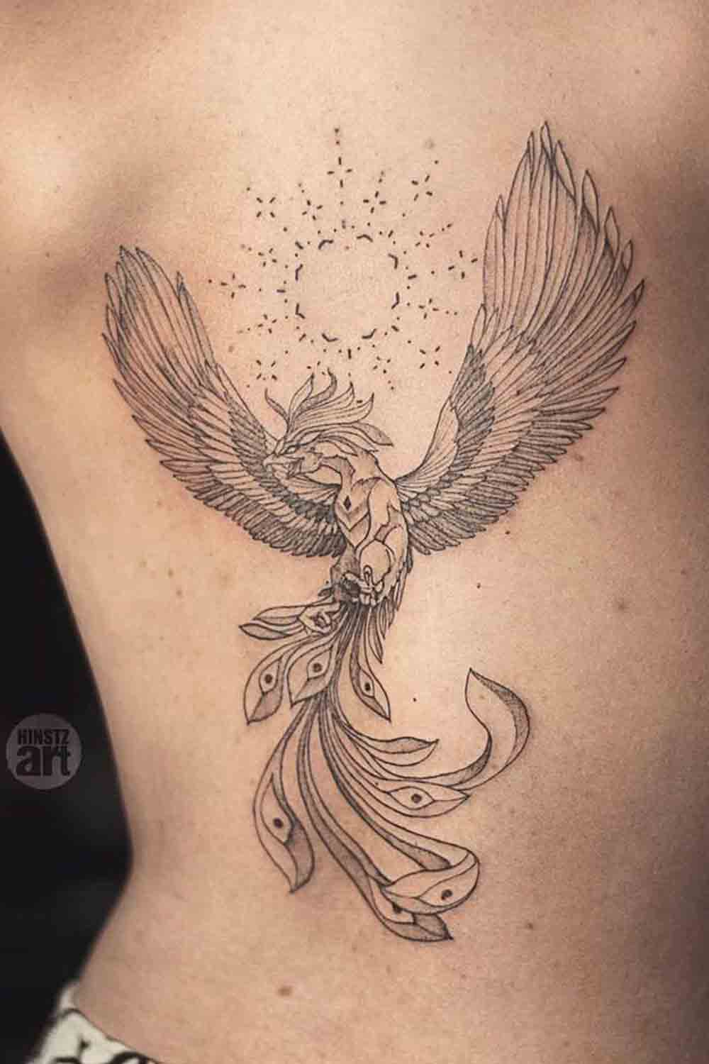 tatouage masculin del phoenix 14