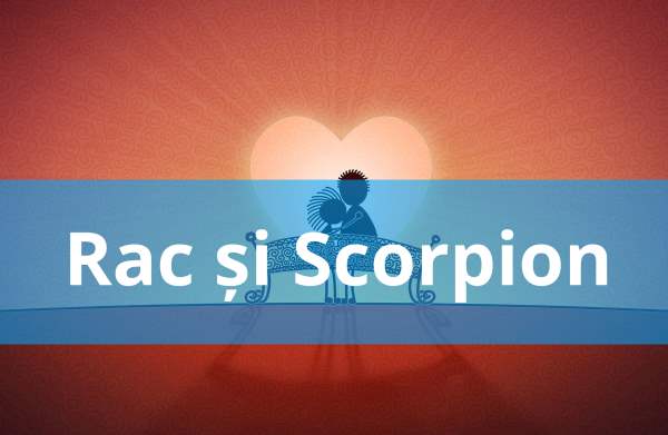 Compatibilitate Rac și Scorpion in dragoste, in pat și incuplu