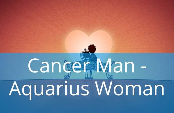 Cancer Man and Aquarius Woman: Love Compatibility