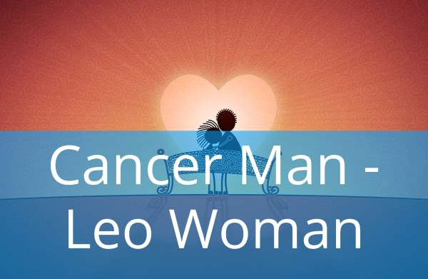 Cancer Man and Leo Woman