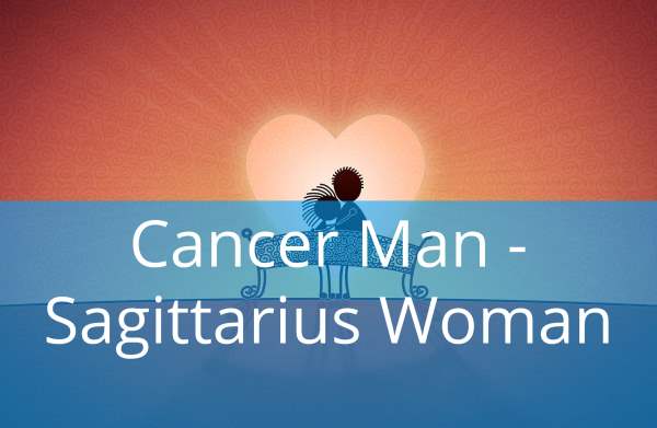 Cancer Man and Sagittarius Woman