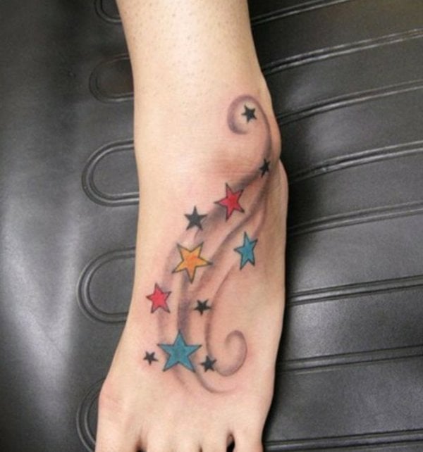 idea tatuaggio stelle 205