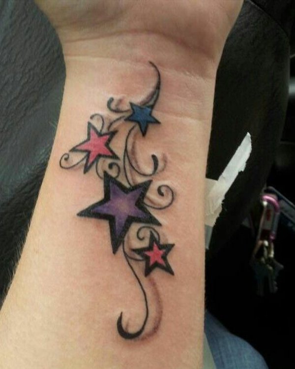 idea tatuaggio stelle 211