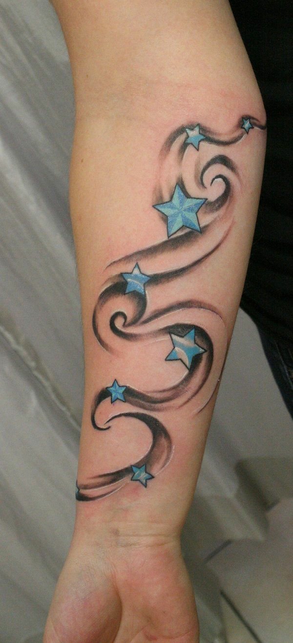 idea tatuaggio stelle 223