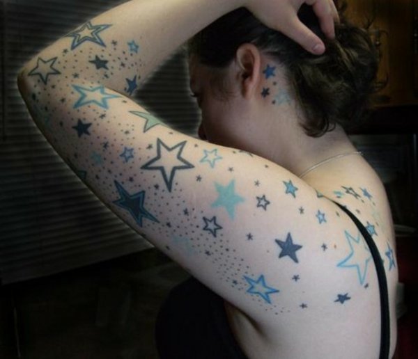 idea tatuaggio stelle 228