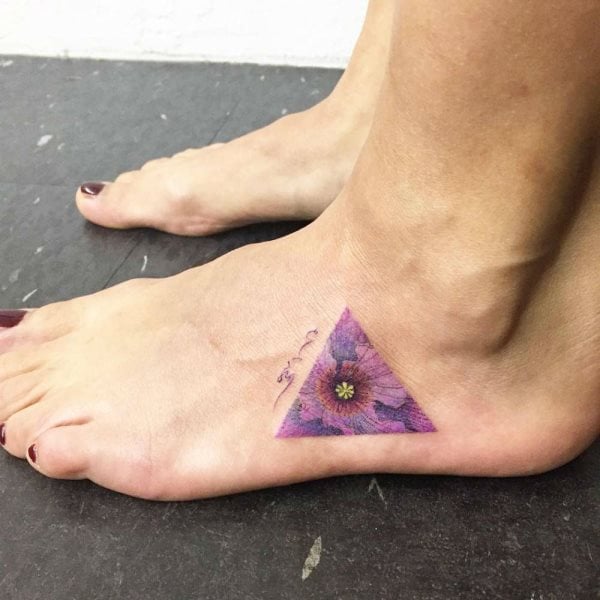 Tatuaggi con i triangoli: un solo disegno, tanti significati