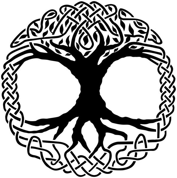 Orecchini linea Celtic Elf con albero della vita a 4 colori - Gioie