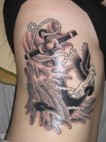tatuaggio ancora marina 574