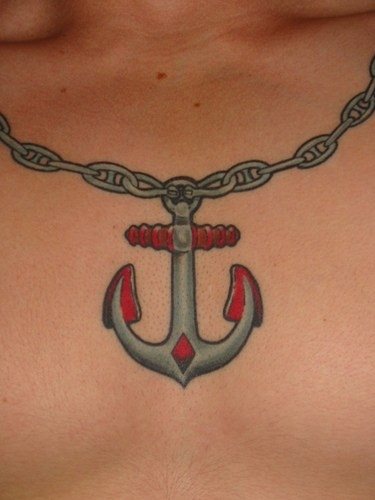 tatuaggio ancora marina 603