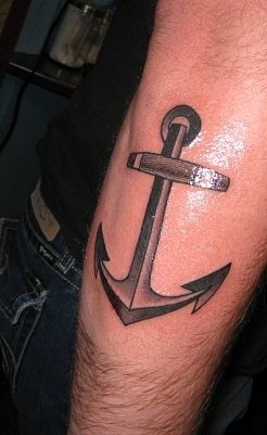 tatuaggio ancora marina 619