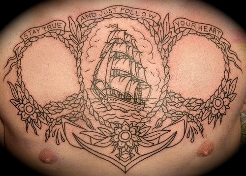 tatuaggio ancora marina 545