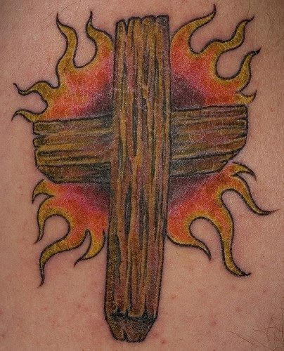tatuaggio croce 541