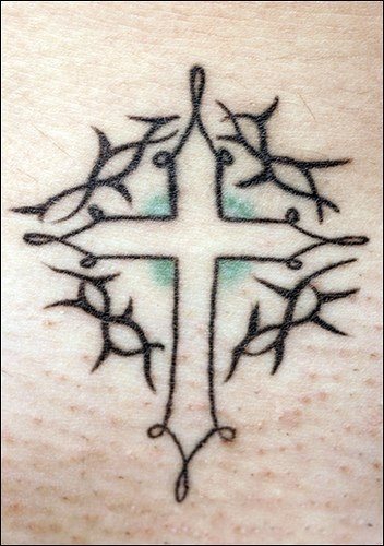 tatuaggio croce 564